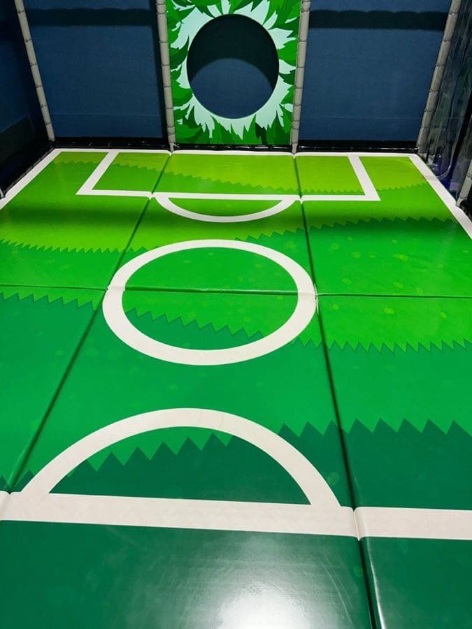 Indoor soccer field at D&R Playland Brooklyn